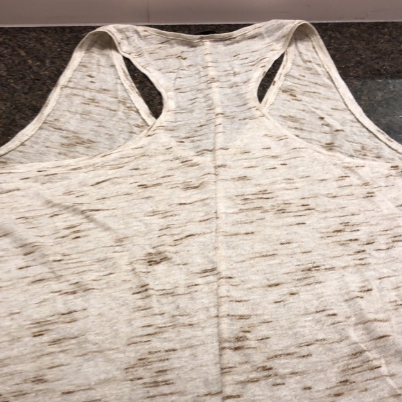 Massimo Dutti Cotton linen blend racerback tank - Picture 2 of 6